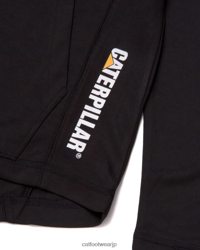 クールマックス軽量プルオーバーパーカー 黒 女性 N2JB0V323 Caterpillar |トップス＆アウター